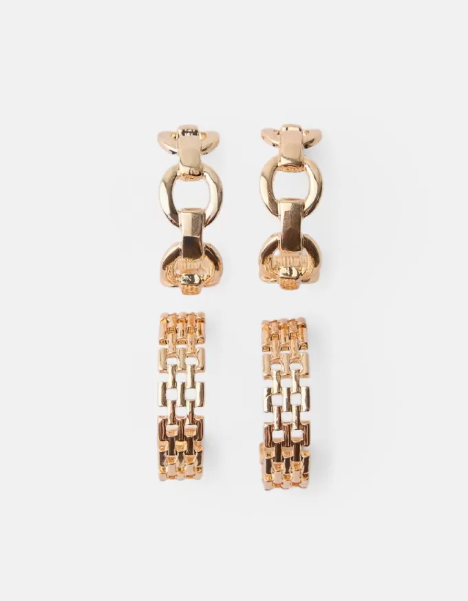 2-pack of chain earrings – Signature Edition 2-pack of chain earrings – Signature Edition