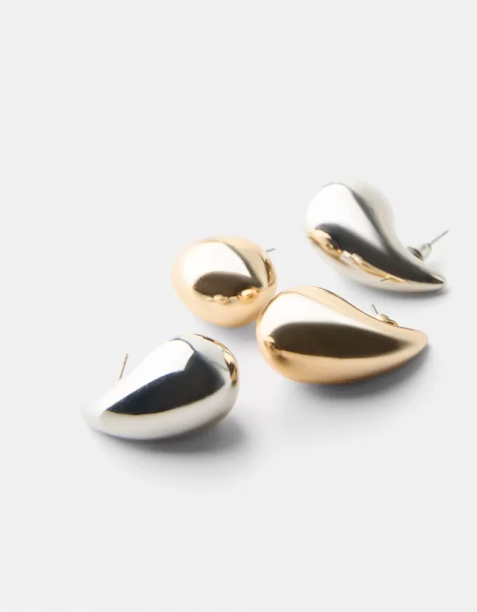 2-pack of droplet earrings