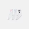 3-pack of bow socks 3-pack of bow socks