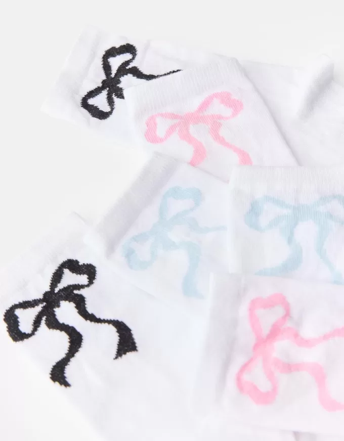 3-pack of bow socks 3-pack of bow socks