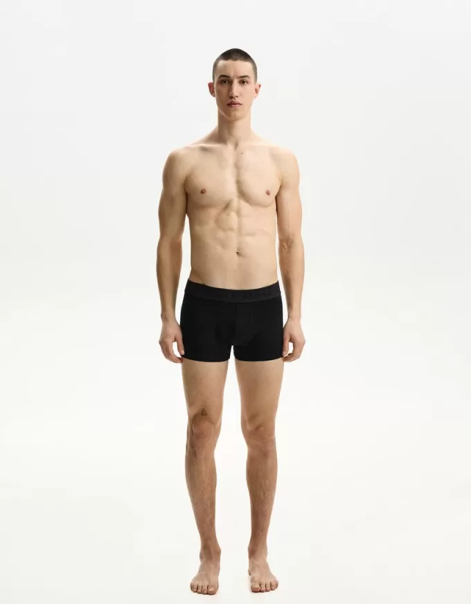 3-pack of boxers with printed waistband