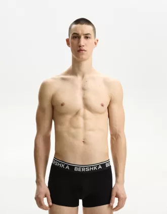 3-pack of boxers with printed waistband