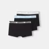 3-pack of boxers with wide printed waistband