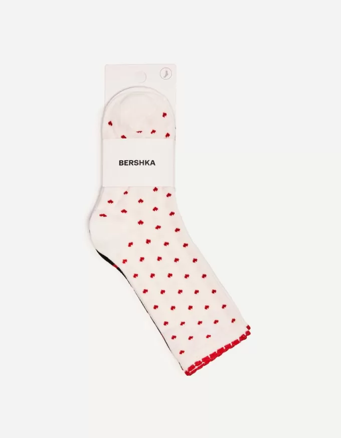 3-pack of heart socks