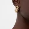 3-pack of hoop earrings