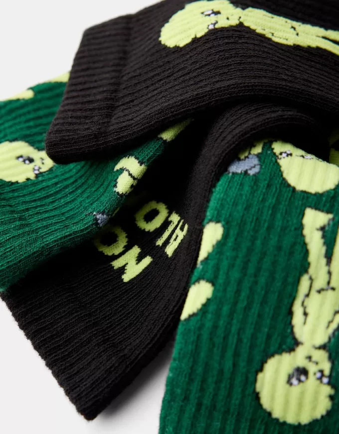 3-pack of printed socks