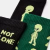 3-pack of printed socks