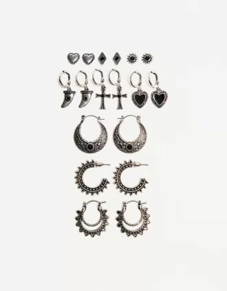 9-pack of boho earrings 9-pack of boho earrings