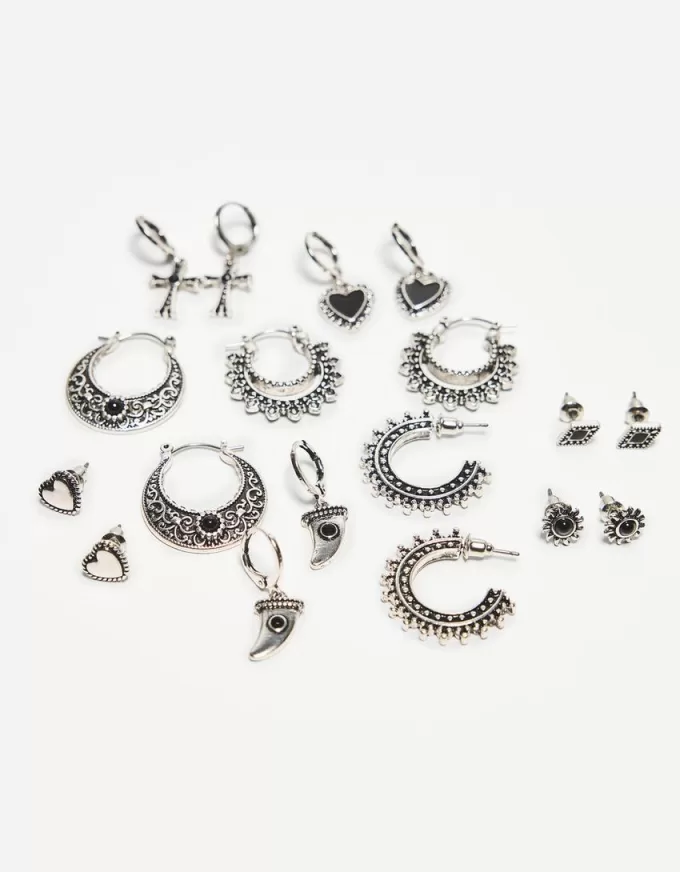 9-pack of boho earrings 9-pack of boho earrings