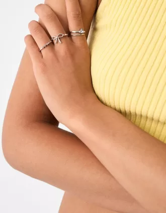 9-pack of heart rings 9-pack of heart rings