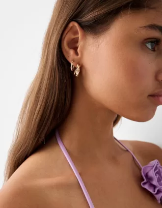 9-pack of hoop earrings 9-pack of hoop earrings