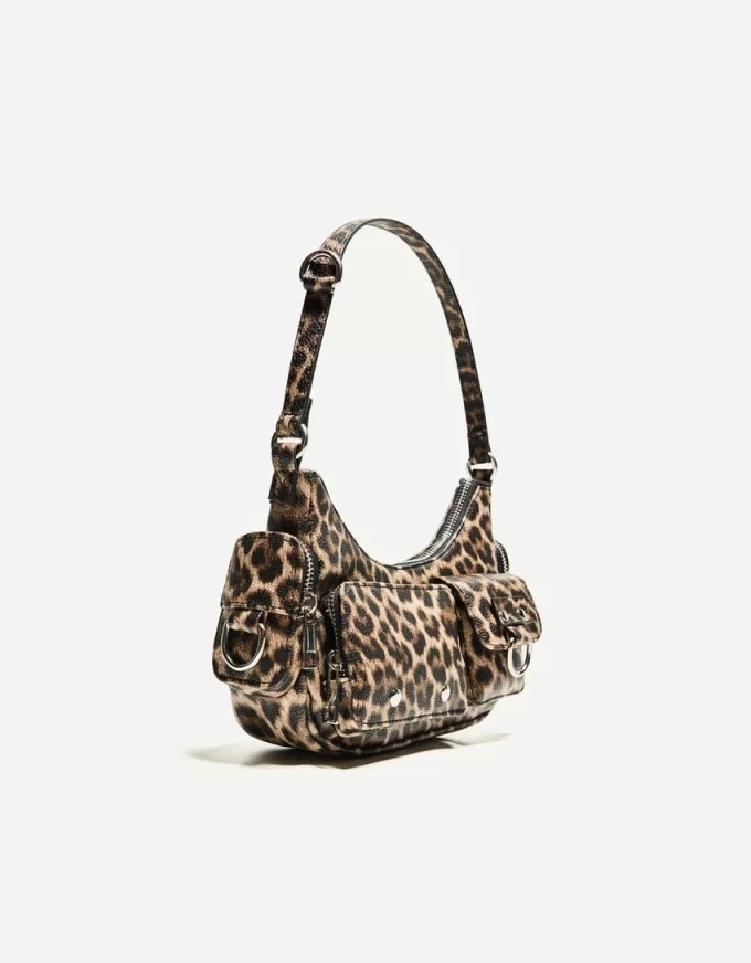 Animal print bag