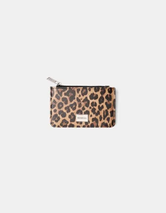 Animal print card holder