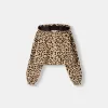 Animal print hoodie