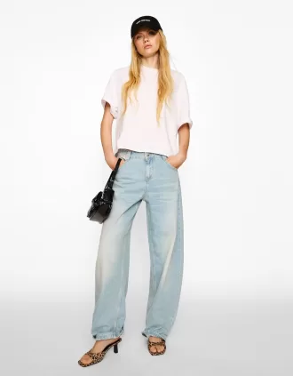 Animal print kitten heel sandals