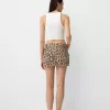 Animal print mini skirt Animal print mini skirt