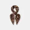 Animal print scarf