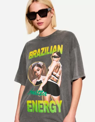 Anitta Brazilian Energy short sleeve T-shirt