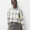 Argyle jacquard sweater Argyle jacquard sweater