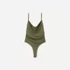 BERSHKA SERIES draped strappy bodysuit