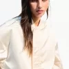 BERSHKA SERIES oversize bomber jacket