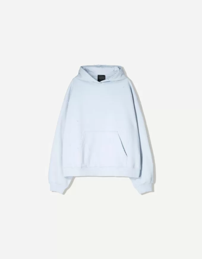 BERSHKA SERIES ripped hoodie BERSHKA SERIES ripped hoodie