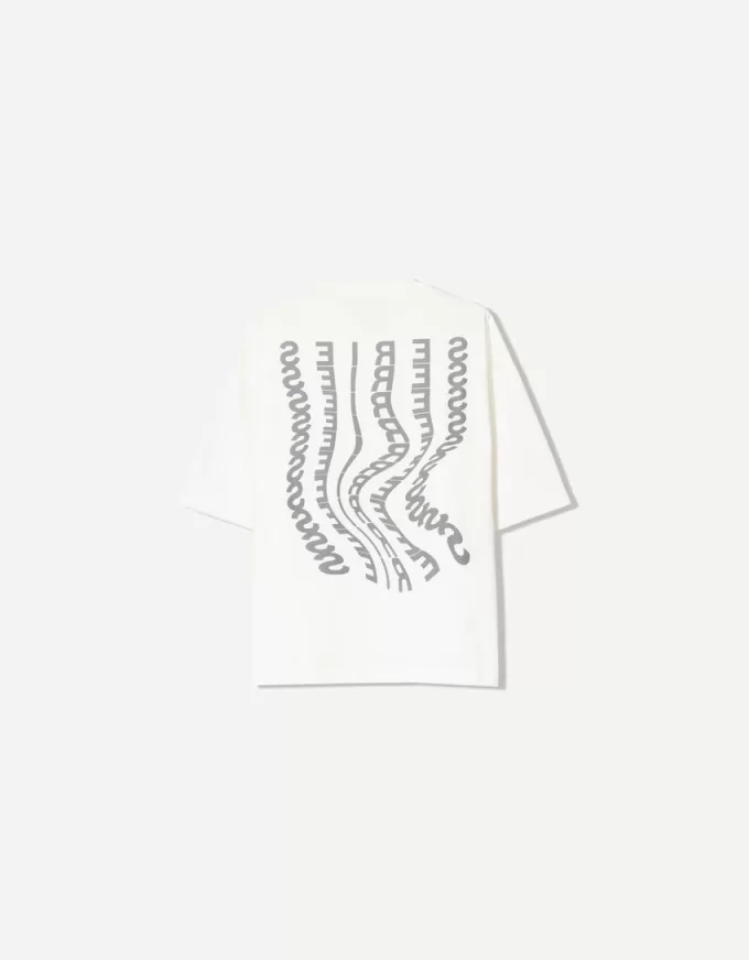 BERSHKA SERIES short sleeve T-shirt with print