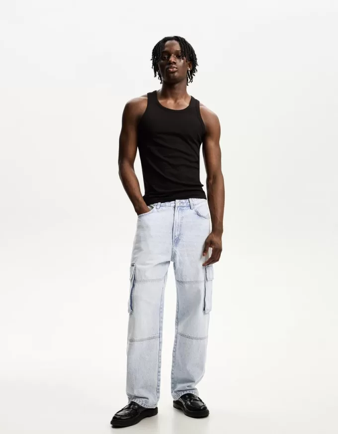 Baggy cargo jeans