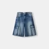 Baggy denim cargo Bermuda shorts Baggy denim cargo Bermuda shorts