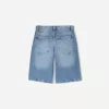 Baggy denim shorts
