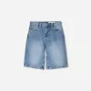 Baggy denim shorts