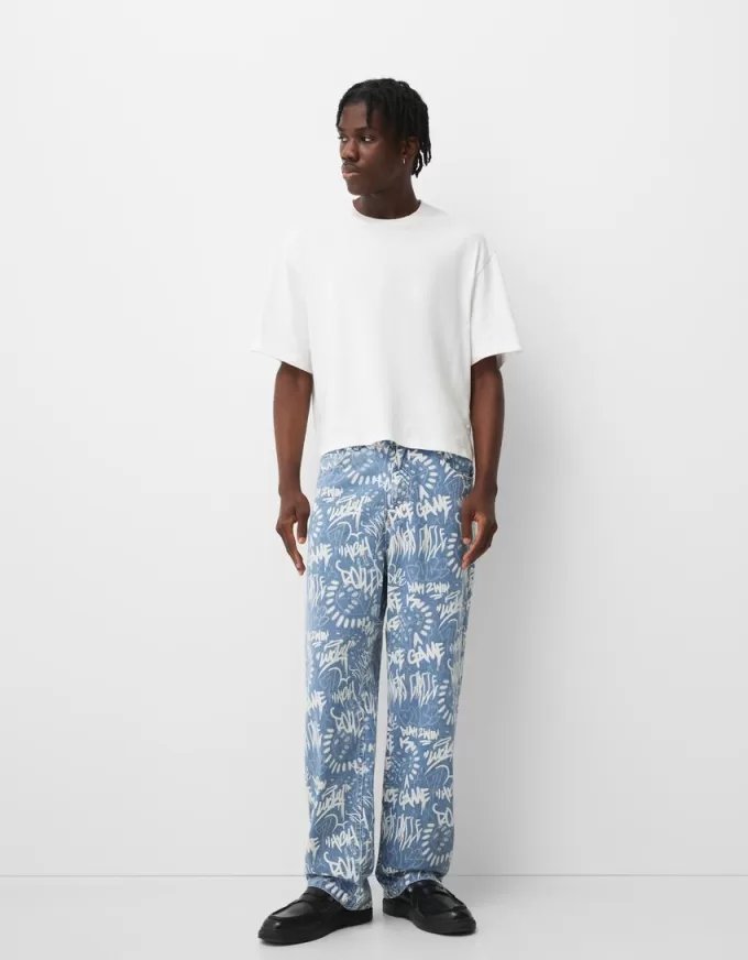 Baggy printed jeans Baggy printed jeans