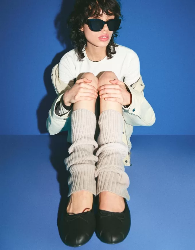 Ballerinas with socks Ballerinas with socks