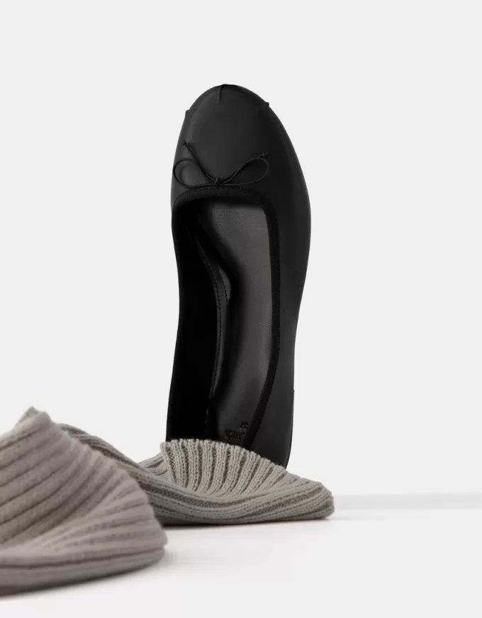 Ballerinas with socks Ballerinas with socks