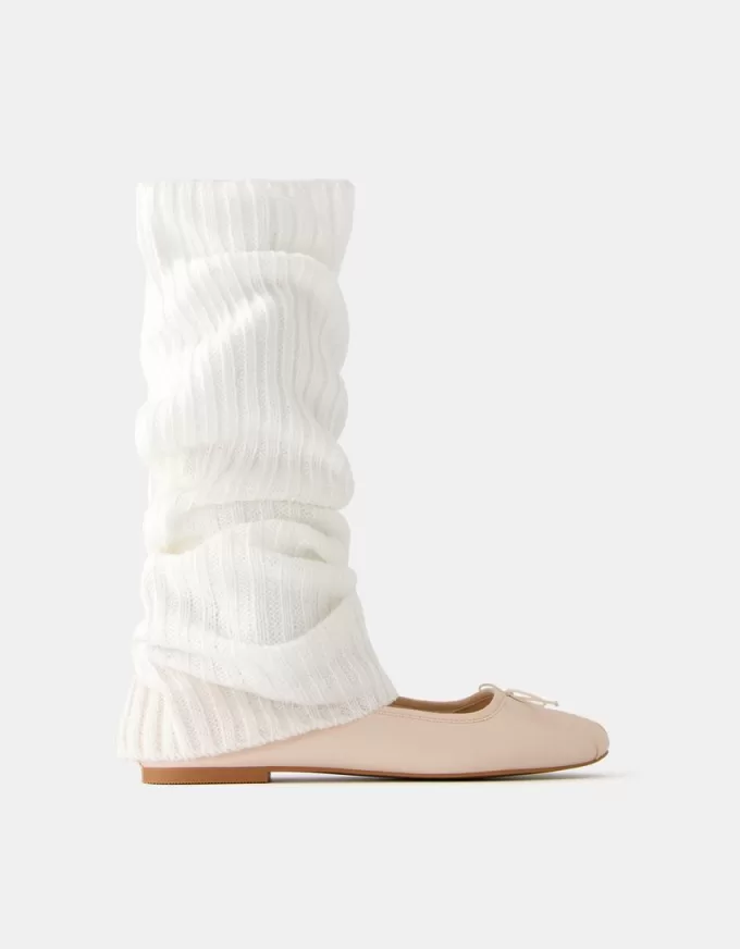 Ballerinas with socks