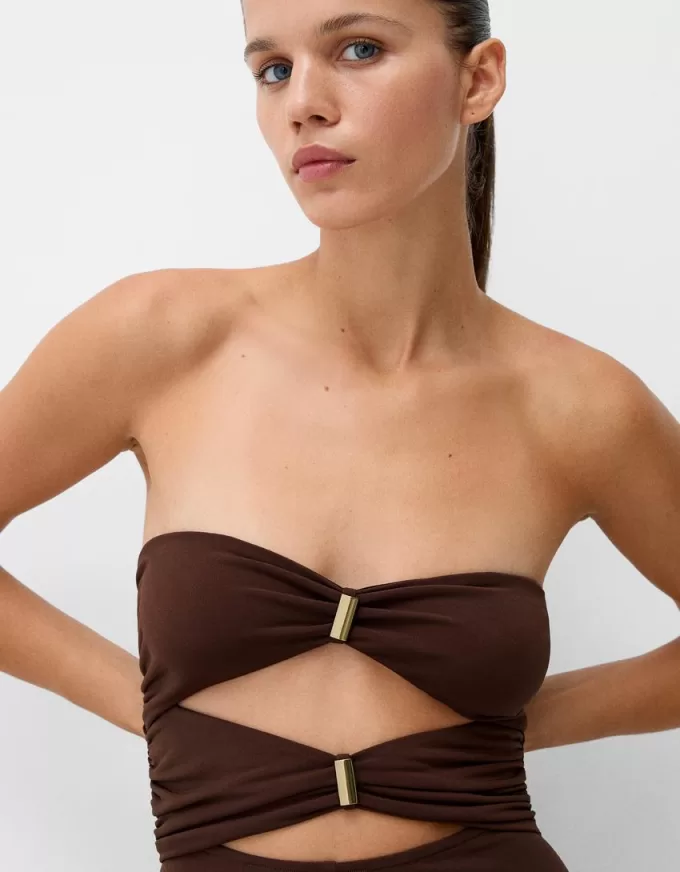 Bandeau cut-out jumpsuit Bandeau cut-out jumpsuit