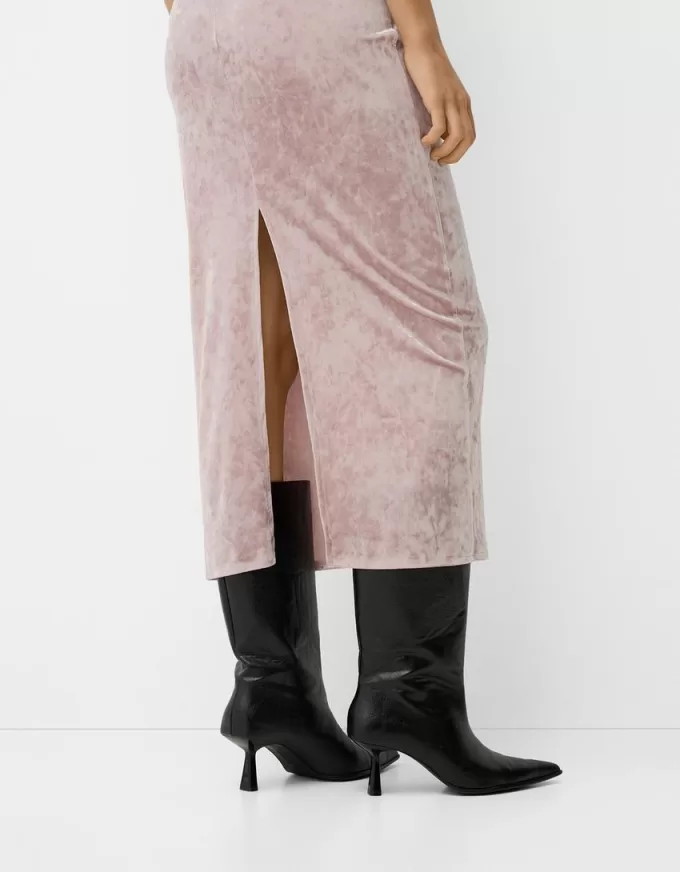 Bandeau velvet midi dress Bandeau velvet midi dress