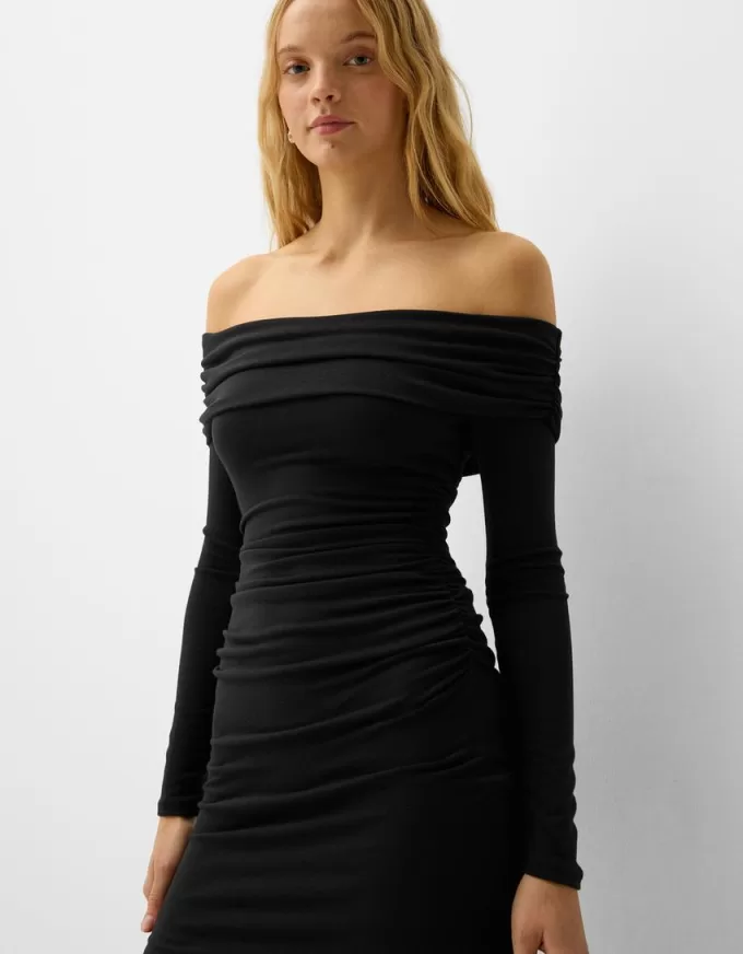 Bardot midi dress Bardot midi dress