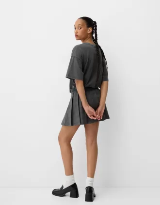 Beershka x Beetlejuice print T-shirt