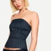 Belted bandeau top Belted bandeau top