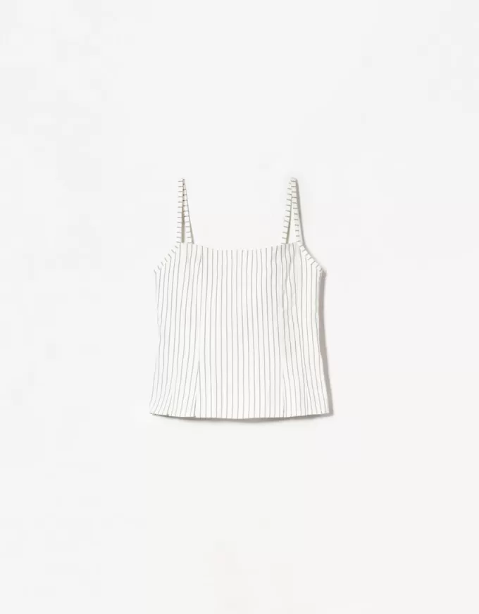 Bengaline top with straps Bengaline top with straps