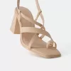 Block heel multi-strap sandals