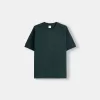 Boxy fit short sleeve interlock T-shirt