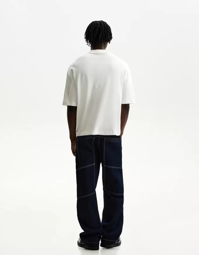 Boxy short sleeve T-shirt