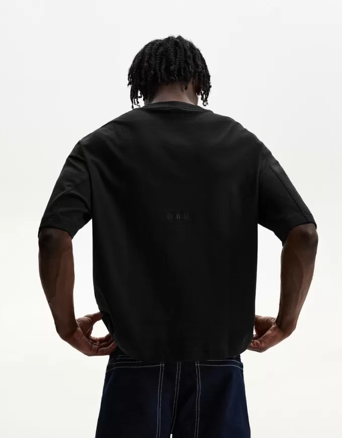 Boxy short sleeve T-shirt