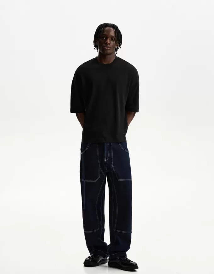 Boxy short sleeve T-shirt