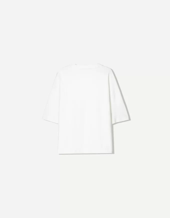 Boxy short sleeve T-shirt