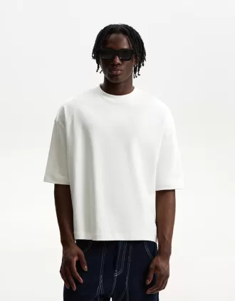 Boxy short sleeve T-shirt