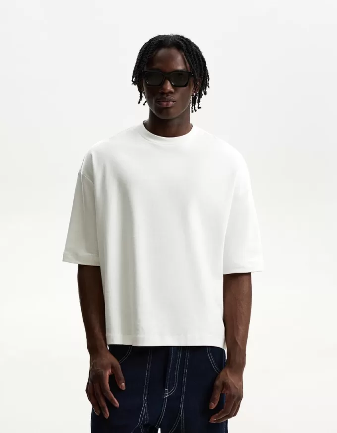 Boxy short sleeve T-shirt