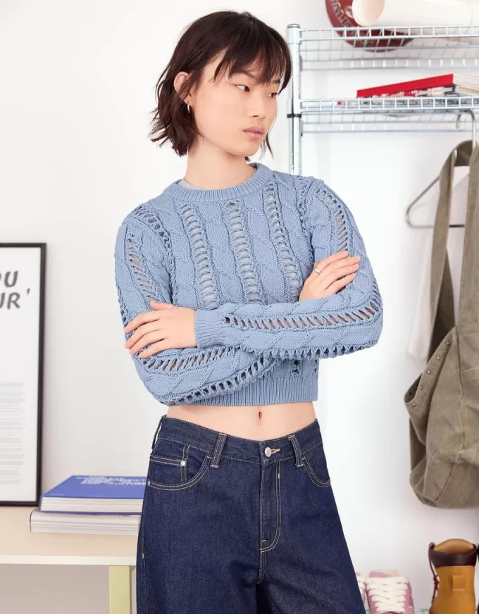 Cable-knit sweater Cable-knit sweater